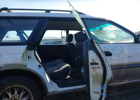 1996 Subaru Legacy Outback from USA, damaged, VIN 4S3BG6856T7979753